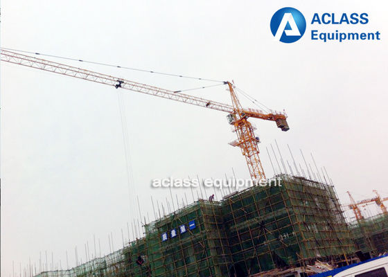 China 48m Jib Length Overhead 4ton Topkit Tower Crane / Construction Crane Machine supplier