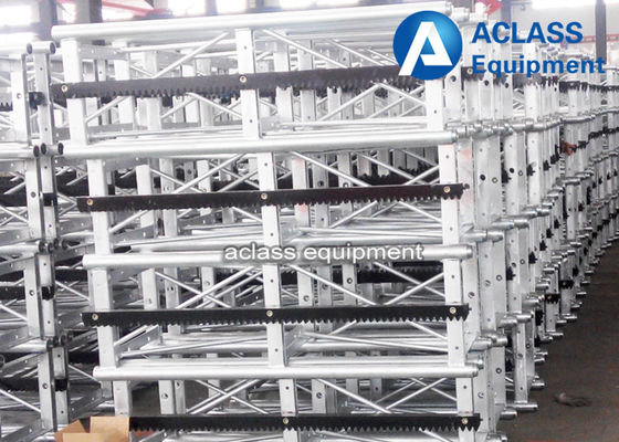 China Hoist Parts Steel Mast Section for Construction Hoist supplier