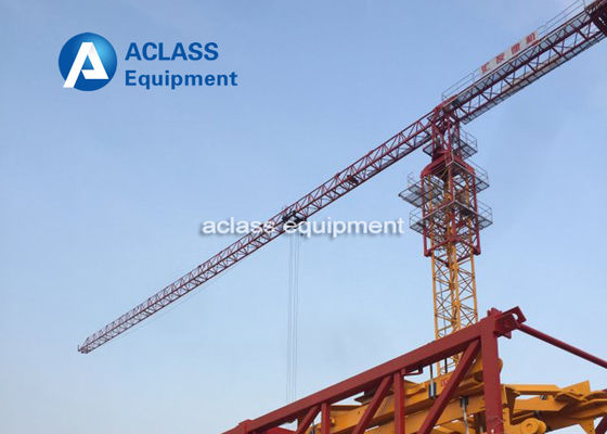 China PT7532 Frequency Tower Crane 18 Ton Lifting Capacity Construction Hoist Crane supplier