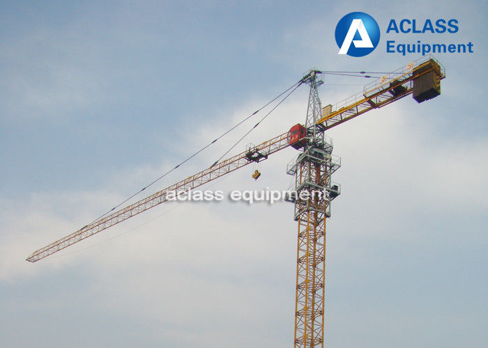 Air Condition 6t 50m Saddle Jib Tower Crane / Hammer Head Tower Crane