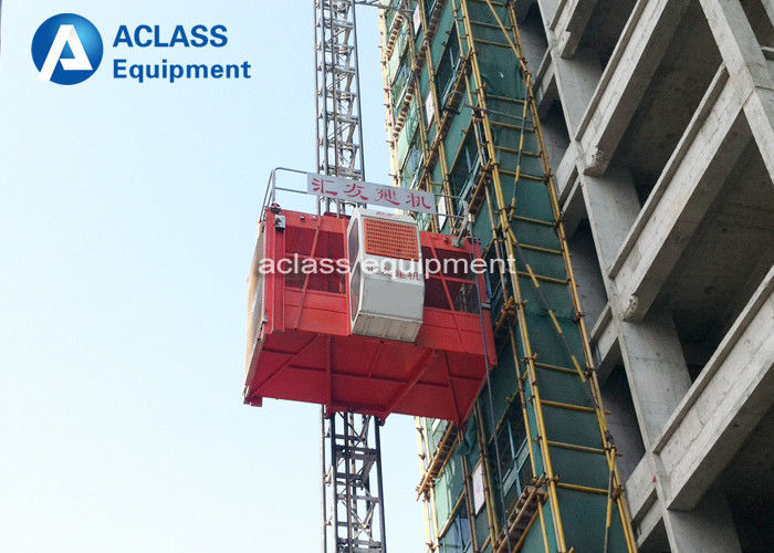 Double Cages Construction Hoist Elevator 4 ton Lift Equipment with