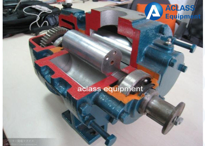 High Air Capacity Roots Rotary Lobe Blower 125 Mm Bore For Drying