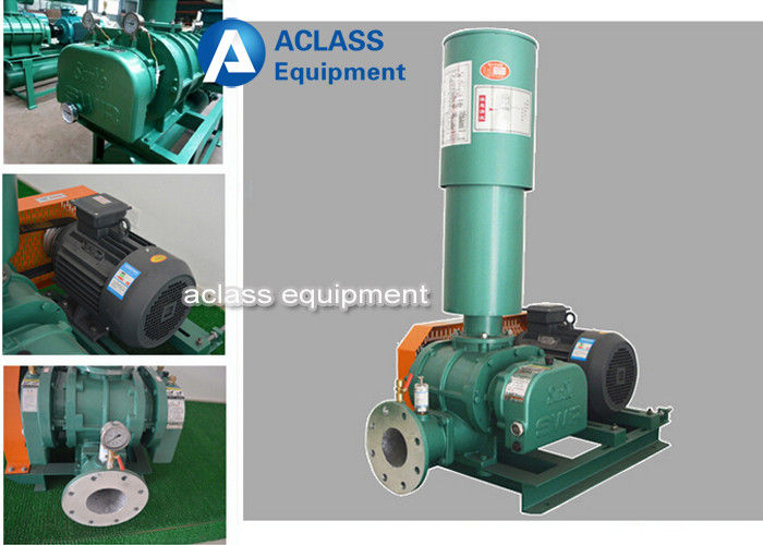 150 Volumetric Roots Rotary Lobe Blower Air Cooling Roots Air Blower