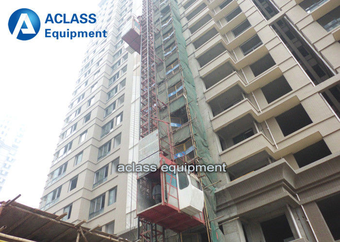 3000kg Rack Pinion Elevator Building Industrial Lifter With Dual Cages