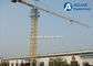 Hammerhead Fixed Tower Crane for High Rising Building Construction , ISO supplier