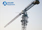 High Performance 10 ton Topless Tower Crane with 2*2*3 Split Mast Section supplier