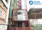 Single Cage Construction Hoist Elevator , 2 Ton Construction Material Lifting Hoist supplier