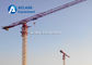 75m Jib Model Tower Crane 3.2t Tip Load And 18t Max Load Construction Crane supplier