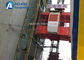 Double Cages Construction Hoist Elevator Lift Equipment With Safety Device supplier