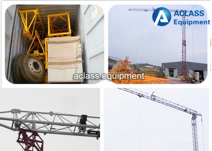 Construction Lifting Equipment 2t Self Erecting Tower Crane Energy Saving
