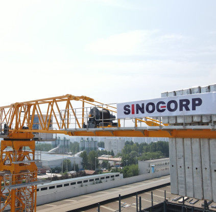 30m Flat Top Tower Crane For Construction 12t