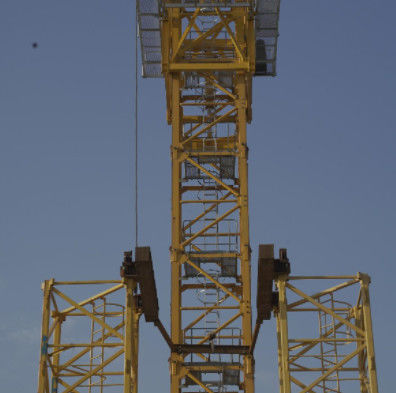 Self Erecting Luffing Tower Crane Topless 10 Ton