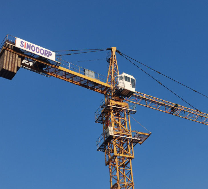6T 4t Hammerhead Tower Crane Construction 40m-48m Jib
