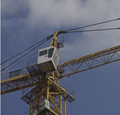 5t  6 Ton Flat Top Tower Crane Safety 55m