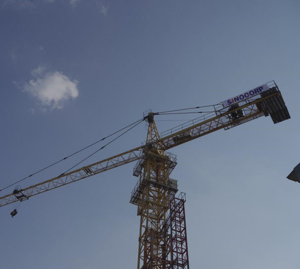 QTZ6010-6T Hammer Head Tower Crane: Chassis/Mobile