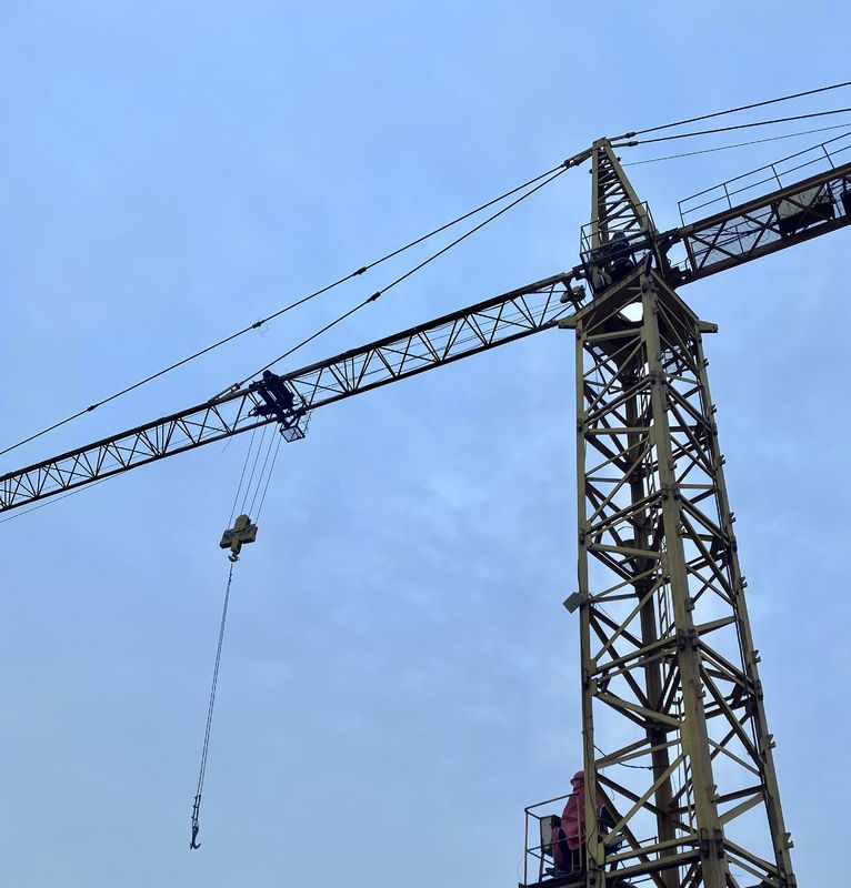 QTZ6010-6T Hot Sell Tower Crane with Chassis/Mobile | Advanced Safety Systems