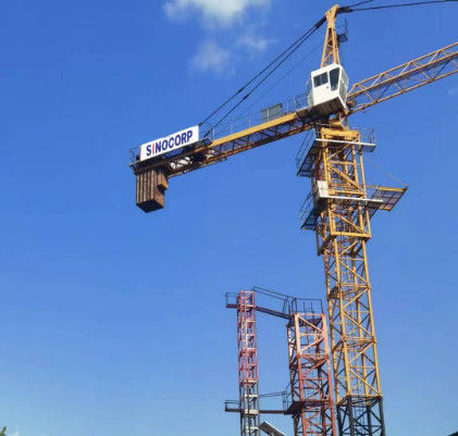 Topkit Qtz 160 Low-Consumption Tower Crane With Moderate Price 10t 60m Jib Topkit Tower Crane For Turkey