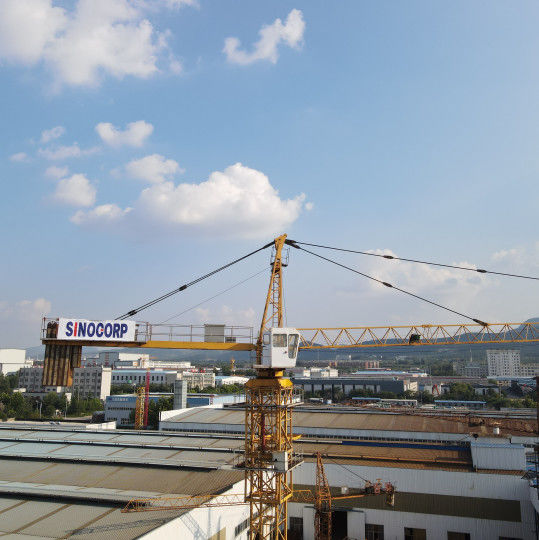 Topkit Qtz 160 Low-Consumption Tower Crane With Moderate Price 10t 60m Jib Topkit Tower Crane For Turkey