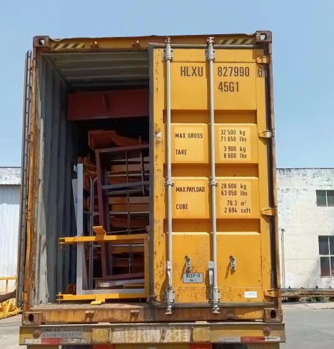 Construction Flat Top Tower Crane Stationary Foundation Type Industrial