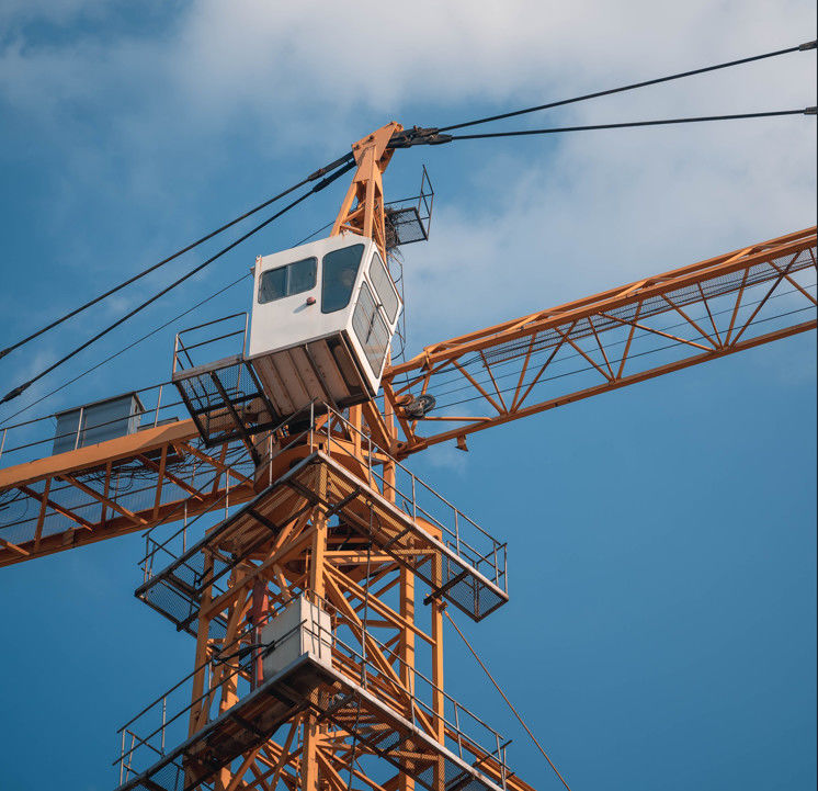Sinocorp TZ5610-6 Hatkit 56 Meters Boom 60M Height Commercial Hammerhead Tower Crane with CE