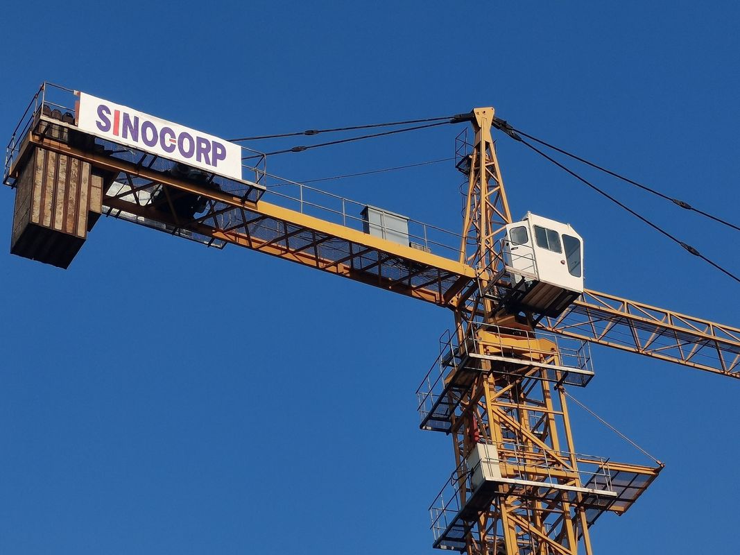 Stationary Type Construction On Chassis Hatkit Tower Crane with CE Certificate